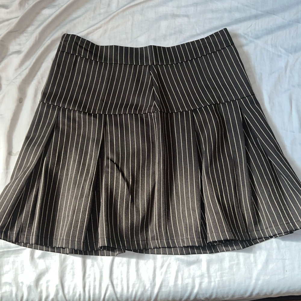 Skater Skirt pin striped